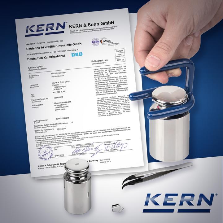 Produktbild Kern DAkkS Kalibrierung