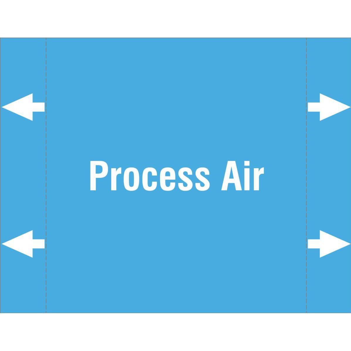 Brady, Etiketten, ISO 20560 Pipe Markers - Air