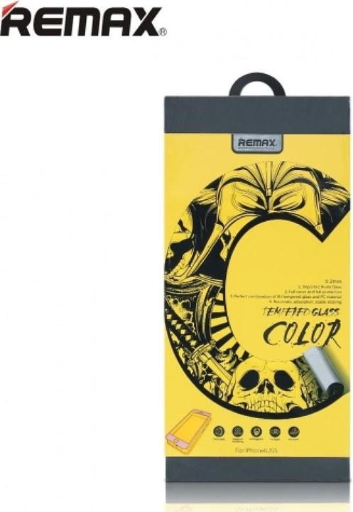 Produktbild Remax iVisor Tempered iPhone 6/6S Panzerglas mit Alu Rahmen (1 Stück, Apple iPhone 6)