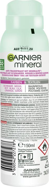 Image du produit Garnier Invisible Protection (Spray, 150 ml)
