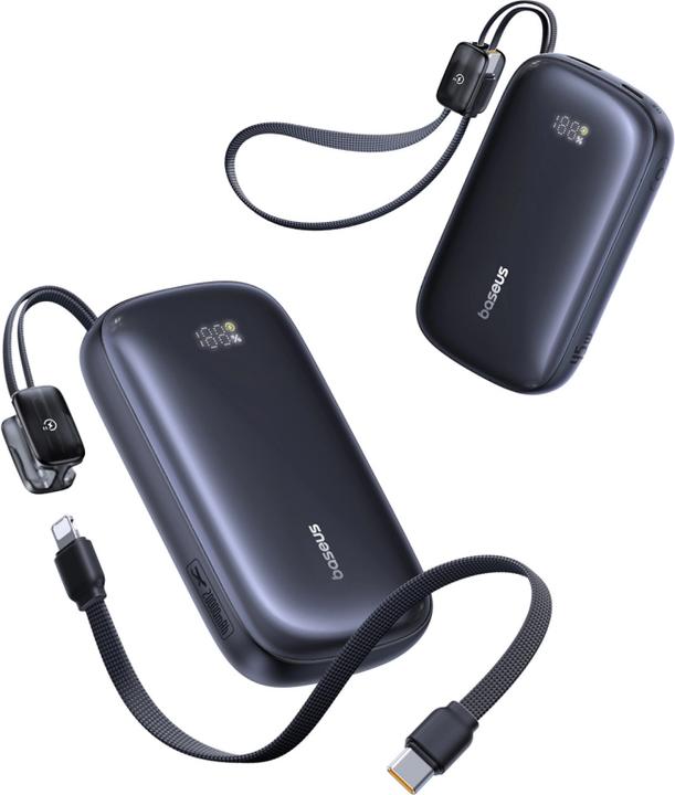 Actual product image Baseus EnerFill FC21 QPow3 Ultra, 20000mAh, 45W, QC + PD, Black (20000 mAh, 45 W)