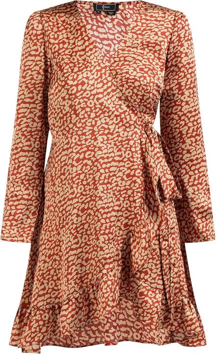 Image du produit Cobie Wikkeljurk voor dames, rood, M (M)