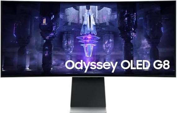 Image du produit Samsung Odyssey OLED G8 - G85SB (3440 x 1440 pixels, 34")
