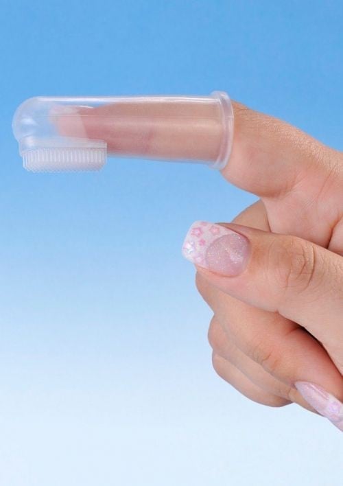 Actual product image Reer Finger Toothbrush (Soft, 2 x)