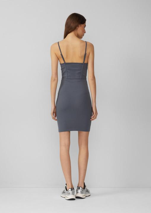 Produktbild S.Oliver Kleid Elastisches Spaghettiträger-Kleid mit Nahtdetails | QS x Vanessa Mai (L)