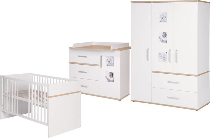 Actual product image Roba Pia (Baby cot, Changing unit, Children's wardrobes)