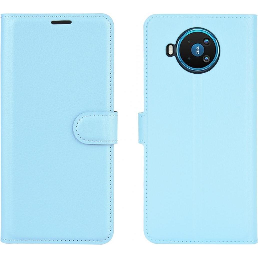 Thumbnail - Screenguard Nokia 8.3 Leather Guard Lederhülle (Nokia 8.3), Smartphone Hülle, Blau