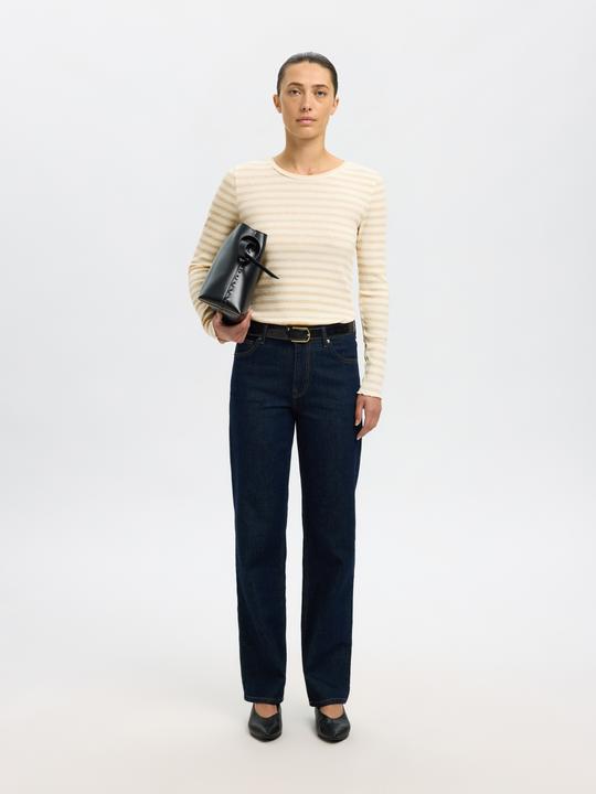 Actual product image Selected Femme Striped longsleeve (M)