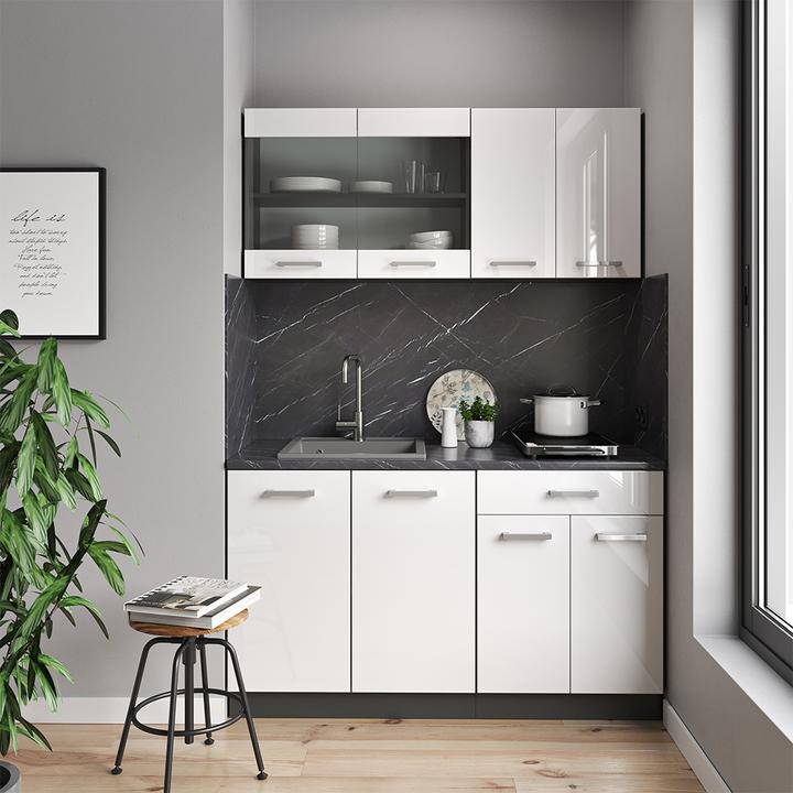 Produktbild Vicco Küchenschrank für Dachschrägen R-Line (140 x 46 x 81.60 cm)