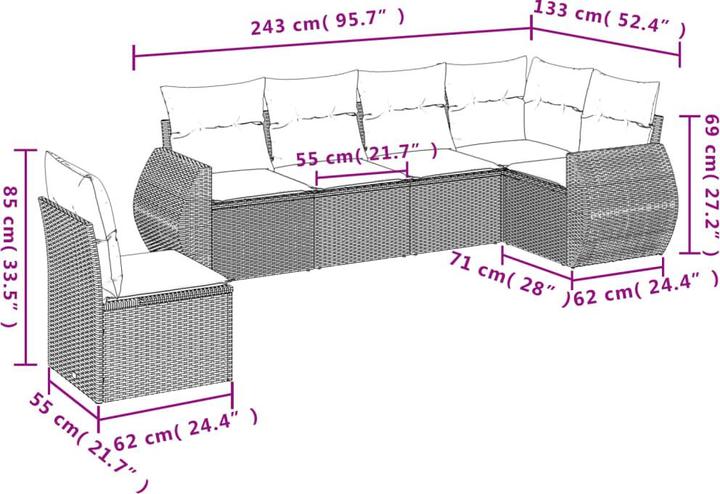 Produktbild vidaXL Damir
