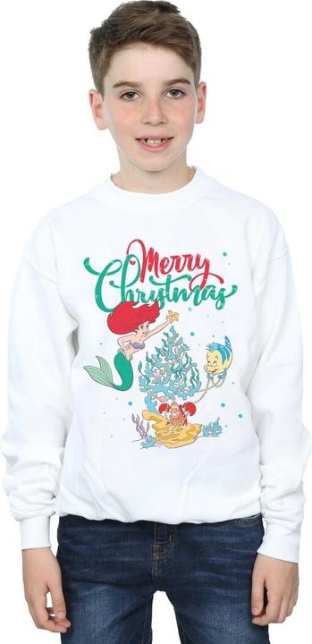 Image du produit Disney - Sweat PRINCESS ARIEL MERRY CHRISTMAS - Garçon (116)