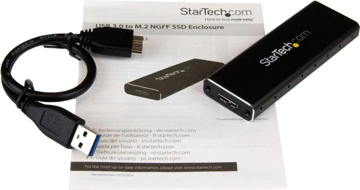Image du produit StarTech BOÎTIER USB 3.0 À M.2 SSD (M.2 2230, M.2 2260, M.2 2242, M.2)
