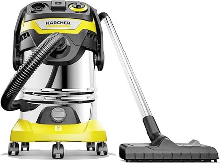 Actual product image Kärcher WD 6 P S V-30/6/22/T Black, Stainless steel, Yellow (Wet dry vacuum cleaner)