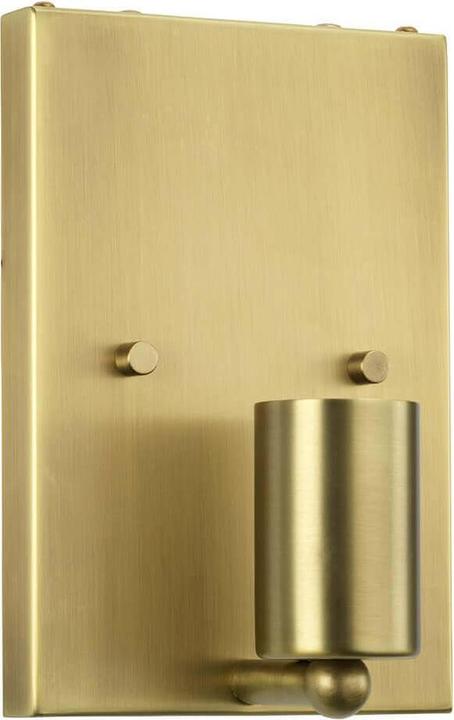 Produktbild Elstead Lighting Cooper Wandleuchte E27 Small Gealtertes Messing Elfenbein (E27)
