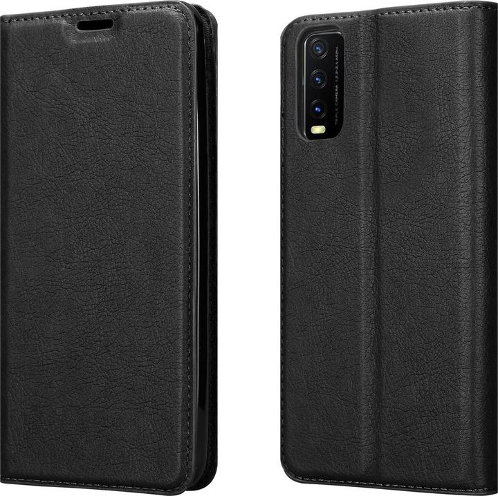 Actual product image Cadorabo Book Invisible Magnet Cover (Vivo Y20s)