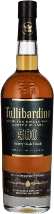 Actual product image Tullibardine 500 (Single Malt, Scotch whisky, 1 x 70 cl)