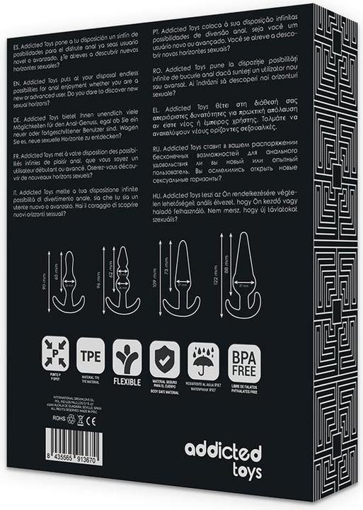 Immagine prodotto Addicted toys Set di plug anali 4 pezzi