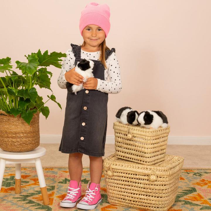 Actual product image Teddy Hermann Guinea pig black / white 20cm (7 cm)