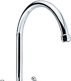 Actual product image FM Mattsson Damixa Tradition køk.bat. - m.200 mm round J-tud. 2-grebs. fork. 37005.00