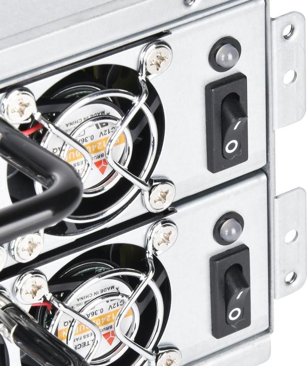 Produktbild Silverstone SST-GM800-S - CYBENETICS Silver 800W+800W mini redundant power supply (1600 W)