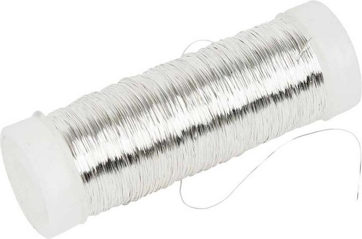 Image du produit Creativ Company Fil d'argent 0,2 mm (110 m)