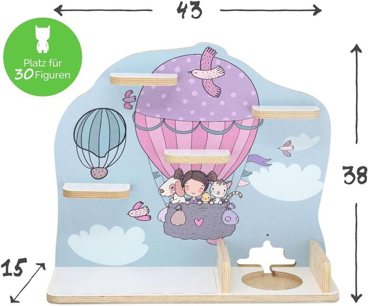 Stadtecken Kinder Regal für Musikbox & Tonie-Aufbewahrung