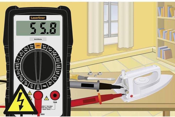 Produktbild Laserliner MultiMeter Hand-Multimeter (CAT III 300V)