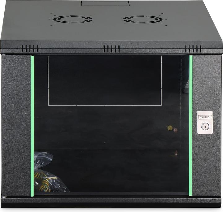 Actual product image Digitus Wall Mounting Cabinets Dynamic Basic Series - 600x600 mm (WxD) (9 RU, 19 inch rack)