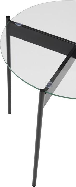Image du produit Hübsch Table d'appoint Beam Noir (45 x 45 x 42 cm)