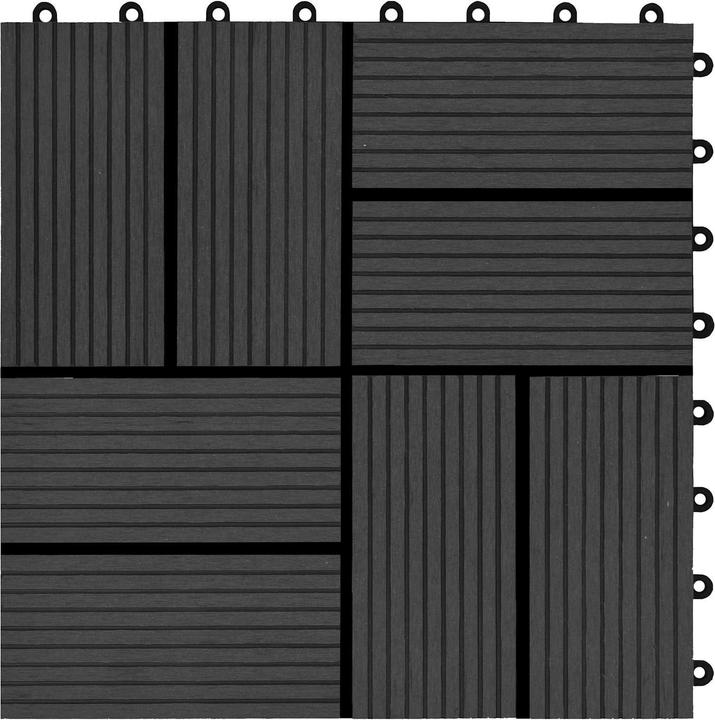 Produktbild vidaXL Terrassenfliese (22x, 30 x 30 cm)