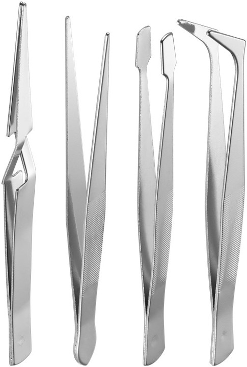 Produktbild FixPoint Pinzetten-Set 4-teilig