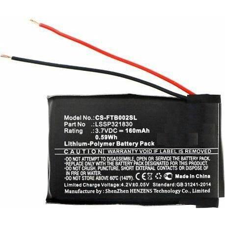 CoreParts Battery for Smartwatch, Smartwatch Zubehör, Schwarz
