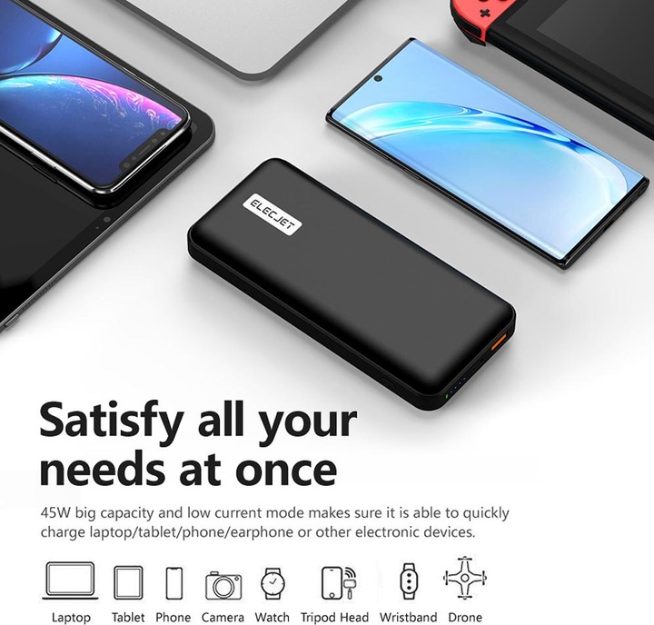 Produktbild Elecjet PowerPie P20 (20000 mAh, 45 W, 74 Wh)