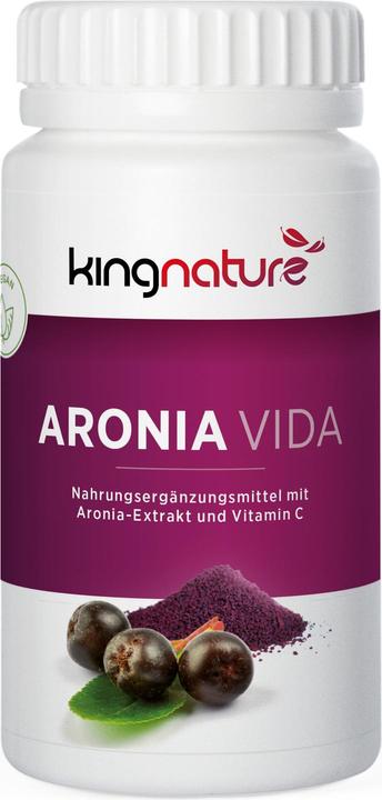 Kingnature Aronia Vida (100 pièce(s), Capsules, 60 g)