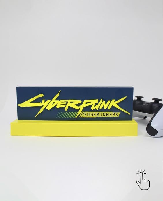 Immagine prodotto Neamedia Cyberpunk Edgerunner lampada LED Logo 22 cm