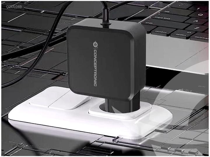 Image du produit Conceptronic Chargeur 1Port 67W, GaN USB-C Desk PD sw (67 W)