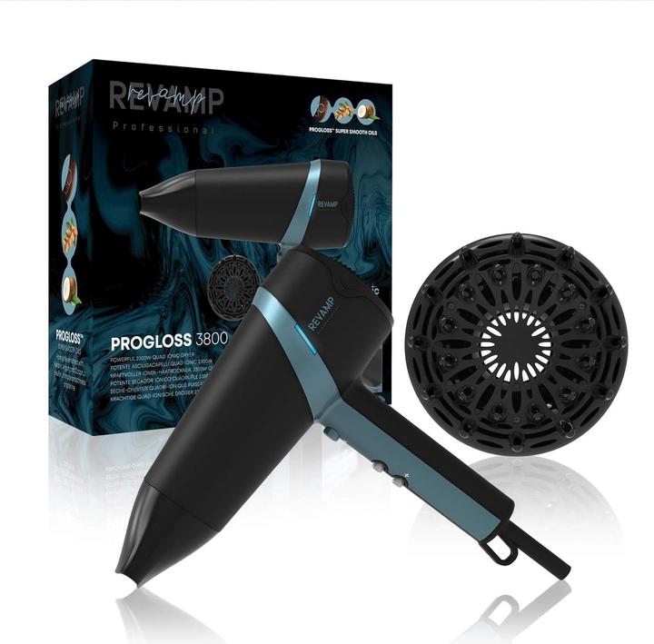 Actual product image Revamp Progloss 3800 Fhn met Diffuser - Hairdryer - 2300 Watt - Concentrator (2300 W)
