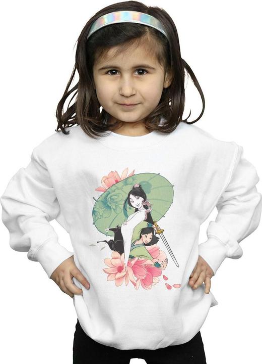 Produktbild Disney Mulan Magnolia Collage Sweatshirt Mädchen (128)