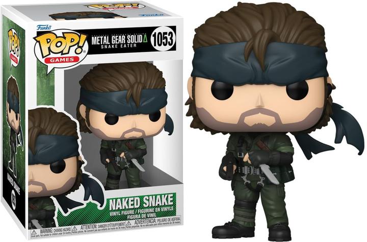 Produktbild Funko Metal Gear POP! Games Vinyl Figur Naked Snake 9 cm