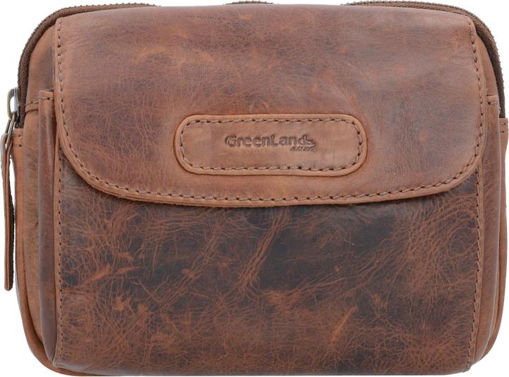 Immagine prodotto Greenland Nature Borsa da cintura Soft & Safe RFID in pelle 18 cm