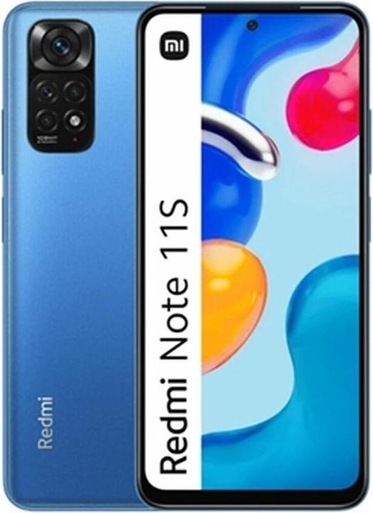 Actual product image Xiaomi Redmi Note 11S (128 GB, Twilight Blue, 6.43", Dual SIM, 108 Mpx, 4G)