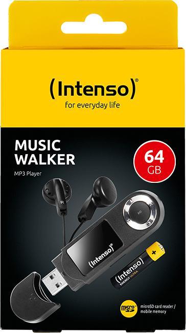 Produktbild Intenso MP3 Player Music Walker 64GB Black (64 GB)