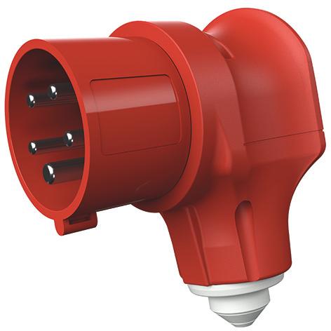Produktbild Mennekes CEE Winkelstecker 16 A 5polig (CEE 16/5)