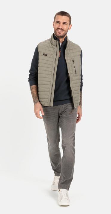 Actual product image Camel Active Lightweight quilted gilet made from recycled polyamide (54)