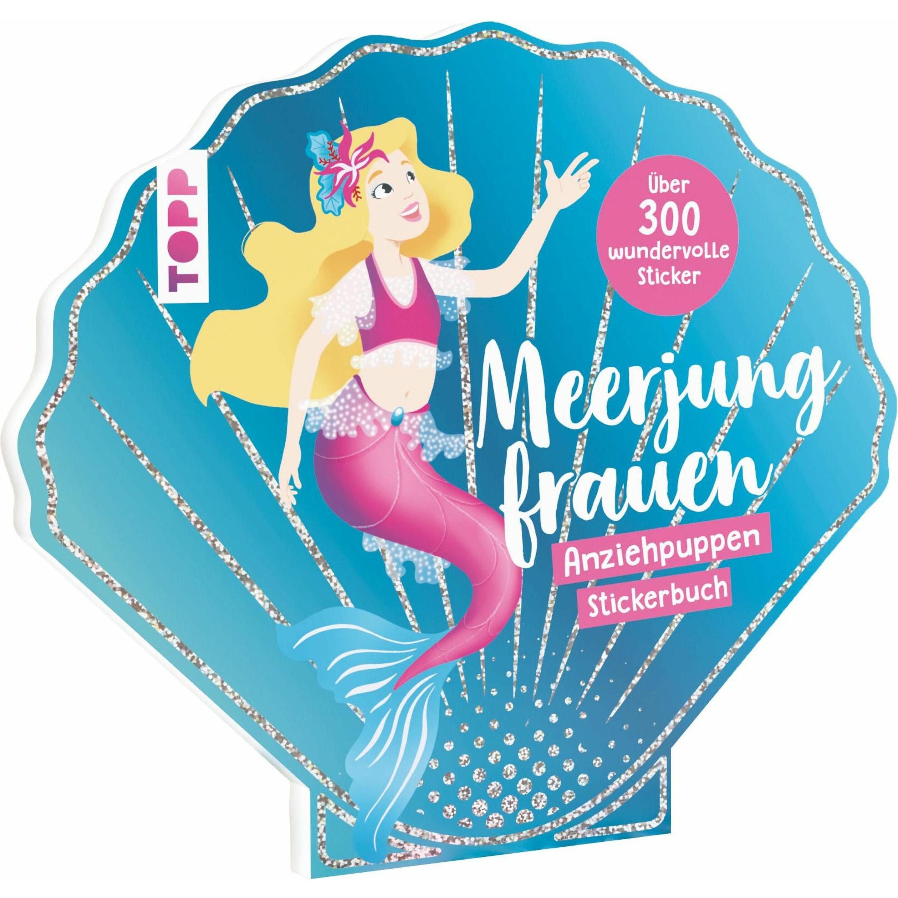 Frech, Sticker, Anziehpup-Sticker Meerjung