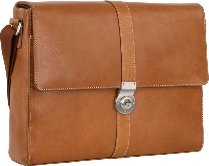 Leonhard Heyden Bergamo Messenger Leder 38 cm Laptopfach (8 l)