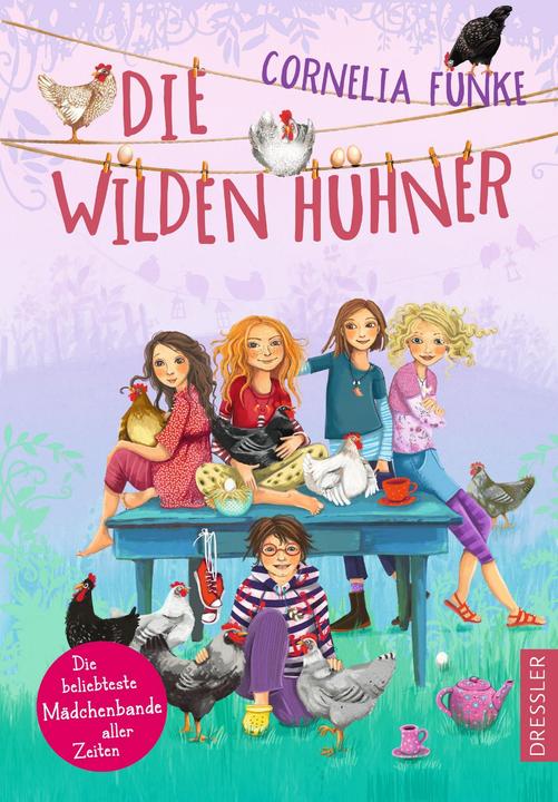 Produktbild Die wilden Hühner (Deutsch, Cornelia Funke, Florentine Prechtel, 2018)