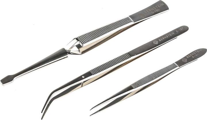 Produktbild Bernstein Pinzetten-Set 3teilig Schaufel