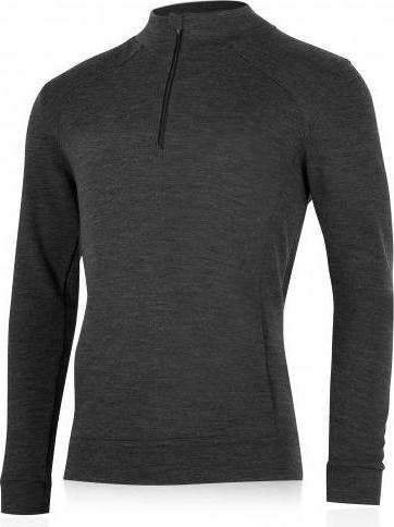 Lasting WARMIN Merino Herren Sweatshirt, 260gr - grau