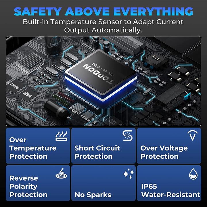 Image du produit Viking TOPDON NabÃjeÄka a tester baterie TB6000Pro (4 ports)